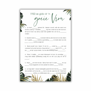 1950's Guide to be a good Wife