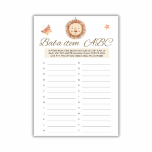 Anri Babatee Speletjie - Baba Item ABC