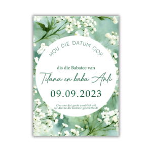 Baby Shower Save the Date