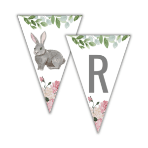 Baby Shower Bunting Flags