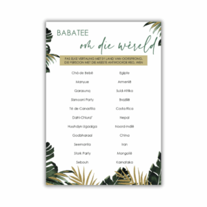 Baby Shower Around The World