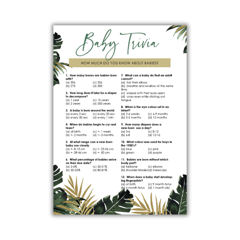 Baby Trivia - Image 2