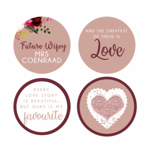 Bachelorette Cupcake Toppers