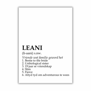 Bachelorette Name tag