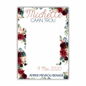 Bachelorette Selfie Frame