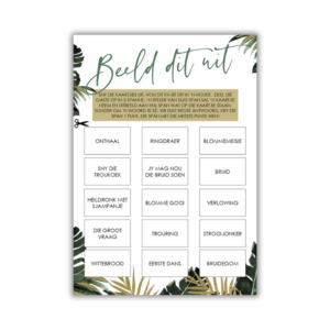 Act it out for the Bride