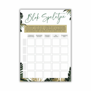 Bridal Grid Game