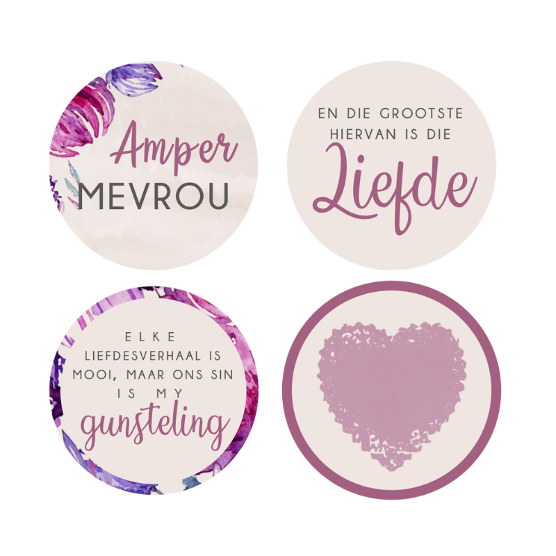 Bridal Shower Cupcake Toppers