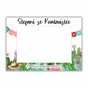 Bridal Shower Selfie Frame