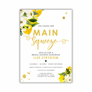 Bridal Shower Invitation