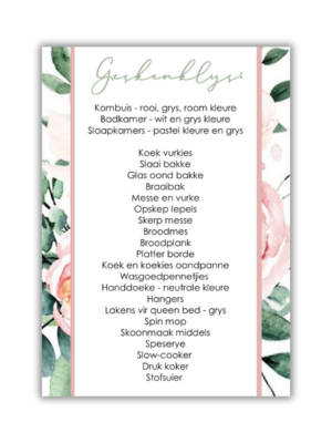 Bridal Shower Invitation Add-on