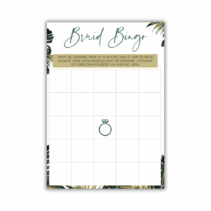Bridal Bingo