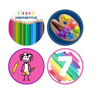 Children Party Cupcake Toppers