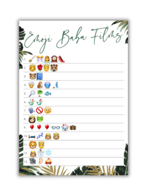 Emoji Baby Film Pictionary