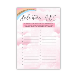 Laura Babatee Speletjie - Baba Items ABC