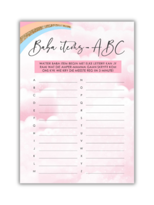 Laura Babatee Speletjie - Baba Items ABC
