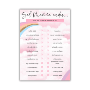 Laura Babatee Speletjie - Sal Mamma eerder