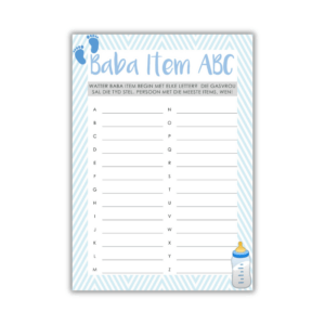 Liane Babatee Speletjie - Baba Item ABC