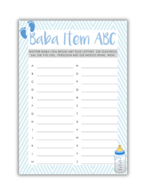 Liane Babatee Speletjie - Baba Item ABC