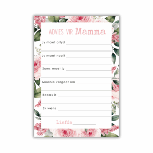 Lina Babatee Speletjie - Advies vir Mamma