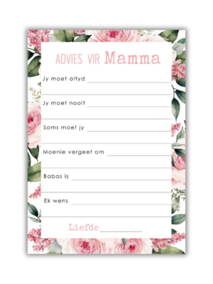 Lina Babatee Speletjie - Advies vir Mamma