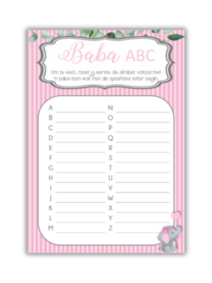 Linré Babatee Speletjie - Baba ABC