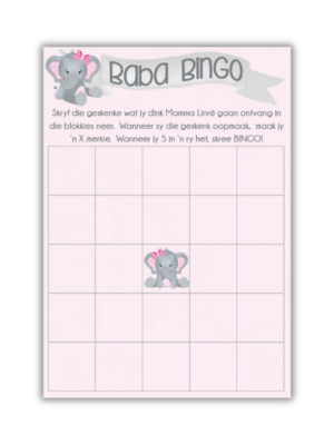 Linré Babatee Speletjie - Baba Bingo