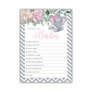 Linré Babatee Speletjie - Wense vir Baba