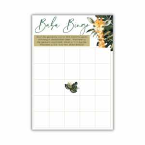 Lorize Babatee Speletjie - Baba Bingo