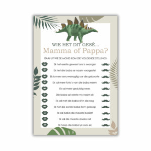 Marilie Babatee Speletjie - Mamma of Pappa