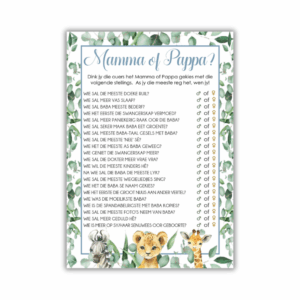 Nohanri Babatee Speletjie - Mamma of Pappa