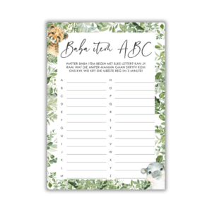 Sulette Babatee Speletjie - Baba Item ABC