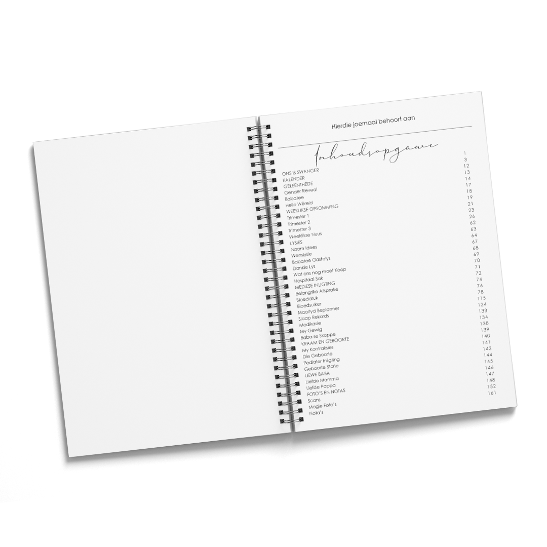 Custom Lief Pregnancy Journal - Image 2