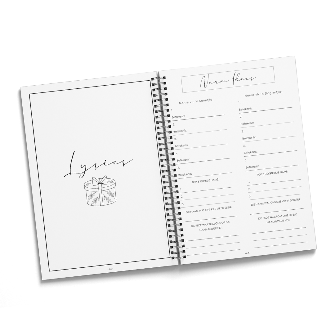 Custom Lief Pregnancy Journal - Image 4