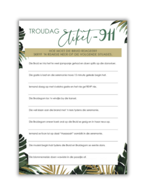 Wedding Etiquette 911