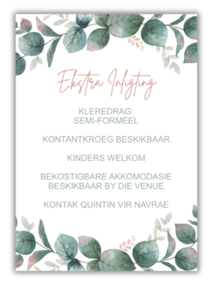 Wedding Invitation add-on