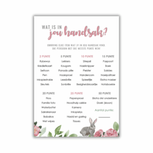 Annemarie Babatee Speletjie - Wat is in jou handsak