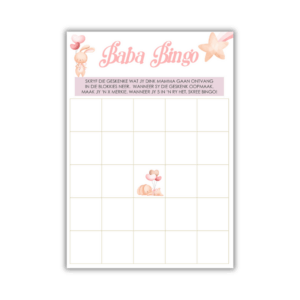 Blanche Babatee Speletjie - Baba Bingo