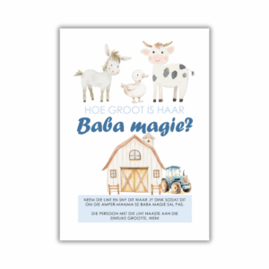 Danel Babatee Speletjie - Hoe groot is haar Baba Magie