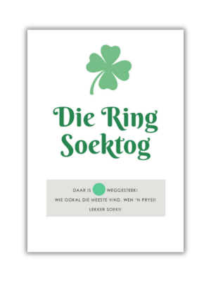 Devon Kombuistee Speletjie - Die Ring Soektog