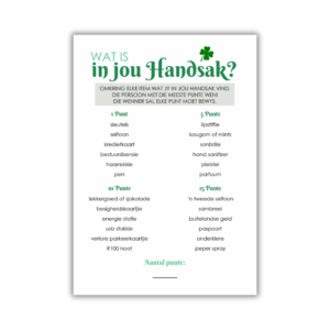 Devon Kombuistee Speletjie - Wat is in jou handsak