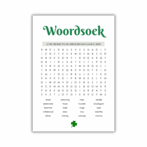 Devon Kombuistee Speletjie - Woordsoek
