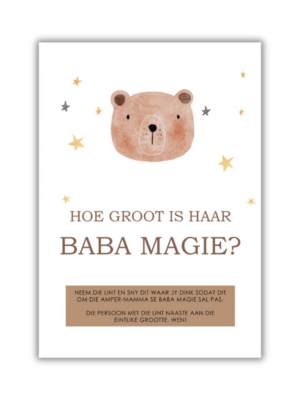 Elané Babatee Speletjie - Hoe groot is haar Baba Magie