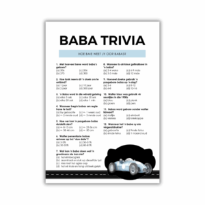 Fran Babatee Speletjie - Baba Trivia