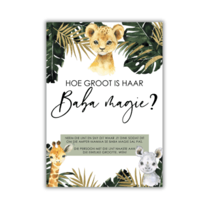 Lene Babatee Speletjie - Hoe groot is haar Baba Magie