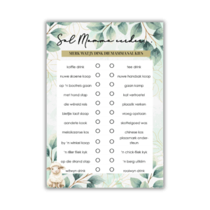 Lydia Babatee Speletjie - Sal Mamma Eerder