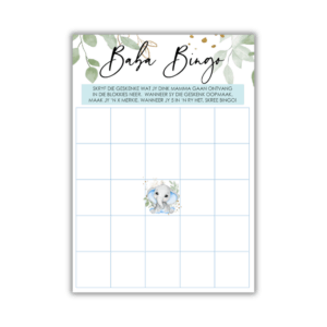 Marcelle Babatee Speletjie - Baba Bingo