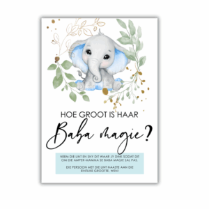 Marcelle Babatee Speletjie - Hoe groot is haar Baba Magie