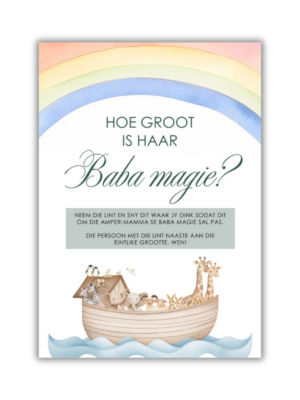 Marilie Babatee Speletjie - Hoe groot is haar Baba Magie