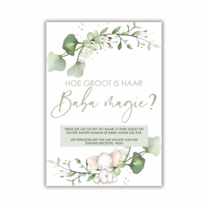 Marinda Babatee Speletjie - Hoe groot is haar Baba Magie